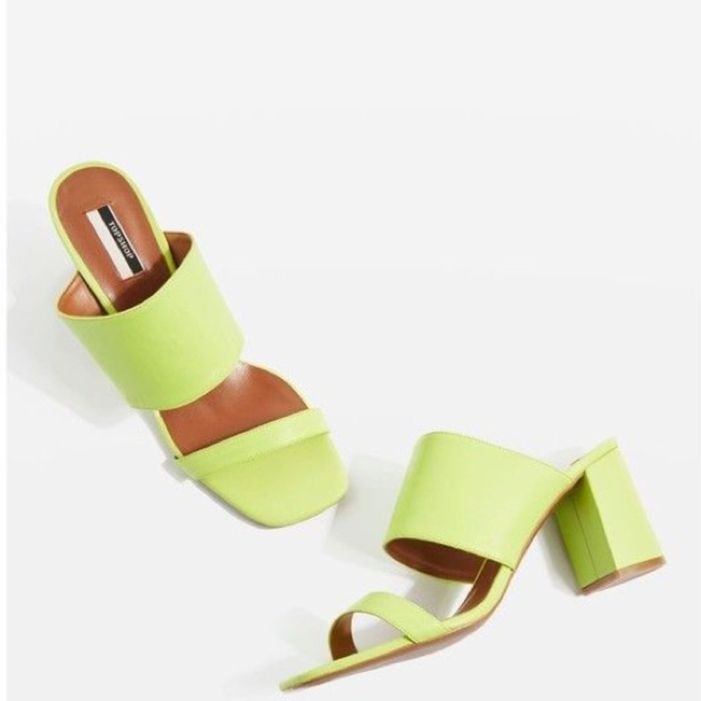 Topshop Nickle Open toe Mule Sandals